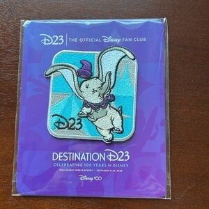 Disney Dumbo Patch D23 Destination